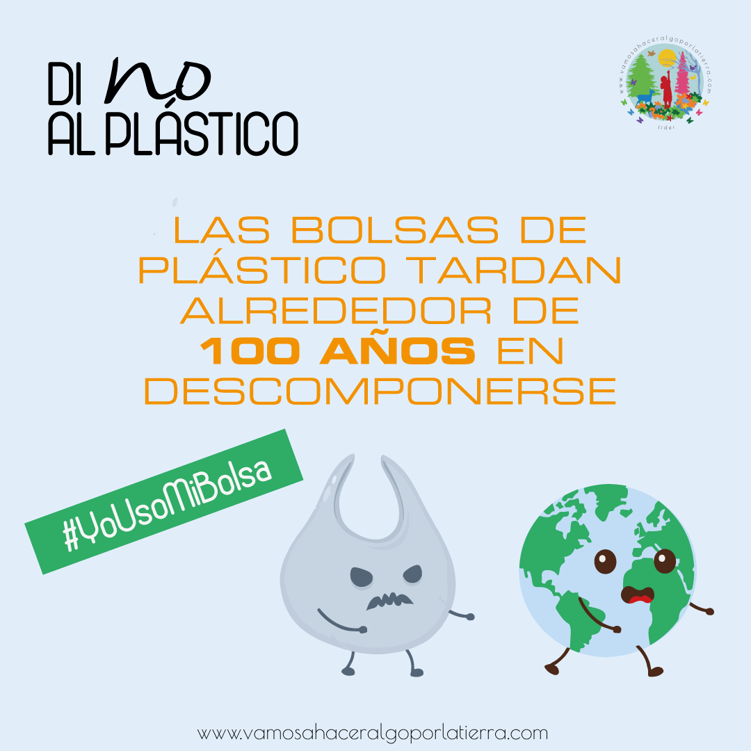 Contaminación por plástico: di no a las bolsas